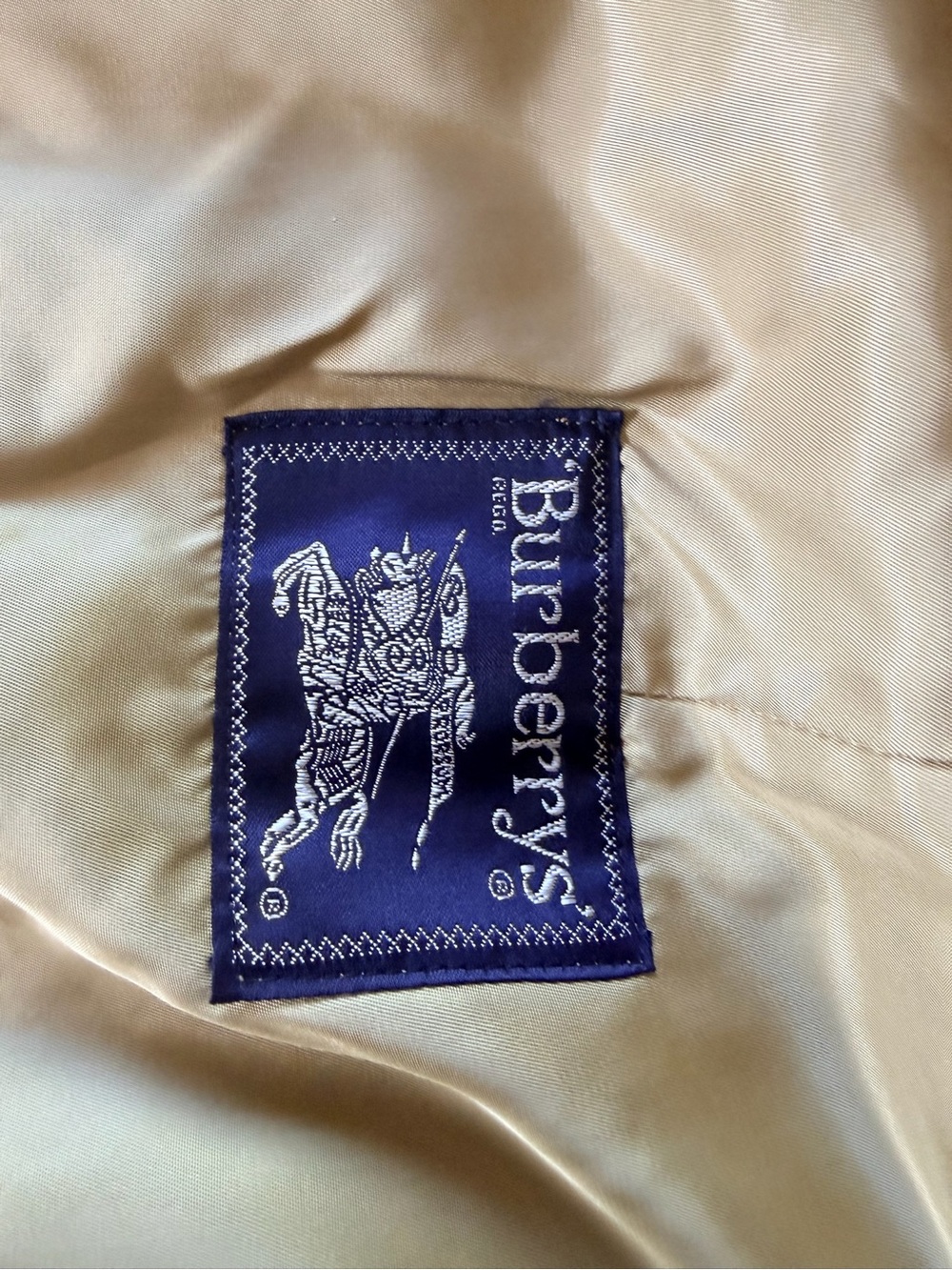 Vintage Burberrys Double Breasted Trench Coat Nova Check Wool Liner | 6 Long - Picture 10 of 13